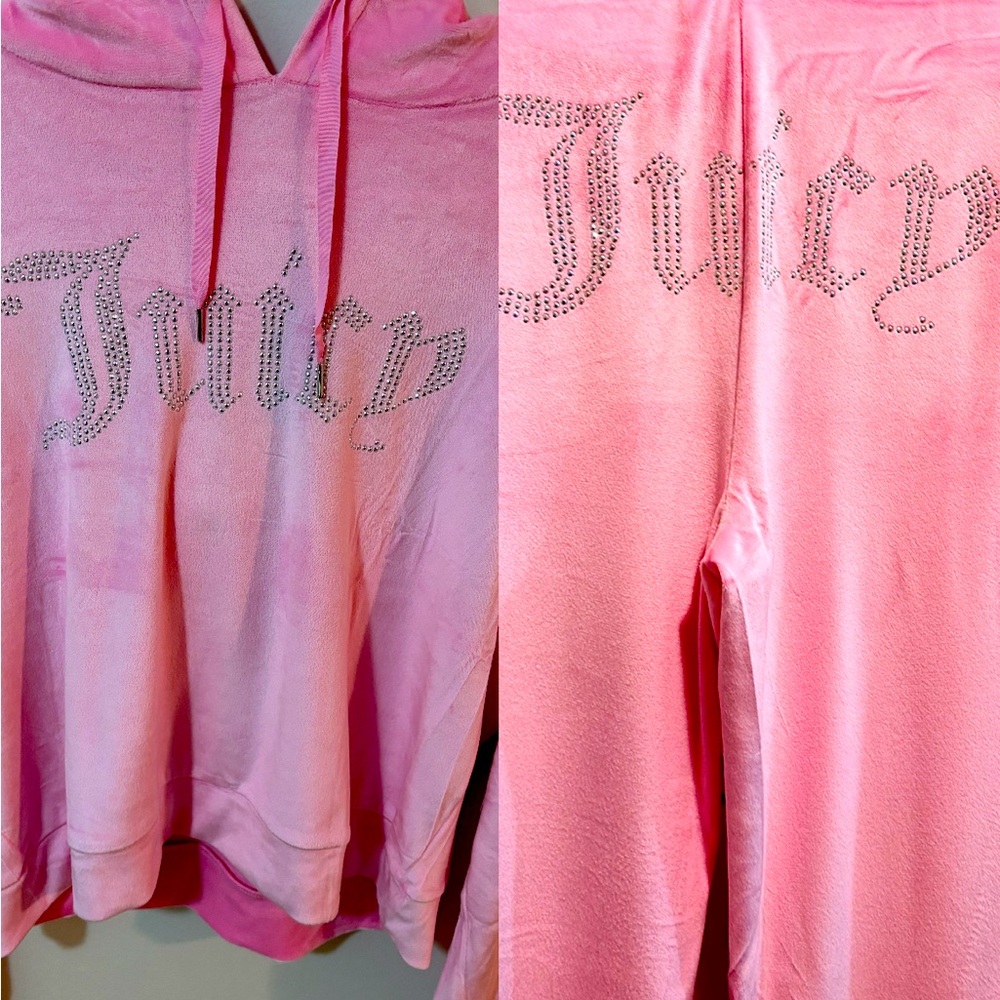 Juicy couture pants and hoodie set